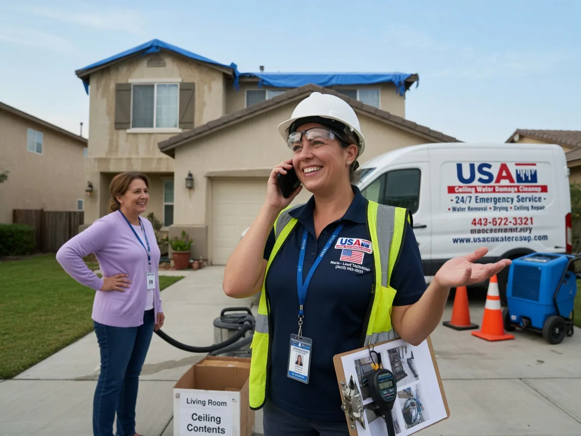 Ceiling Water Damage Restoration Galt, IL FAQs
